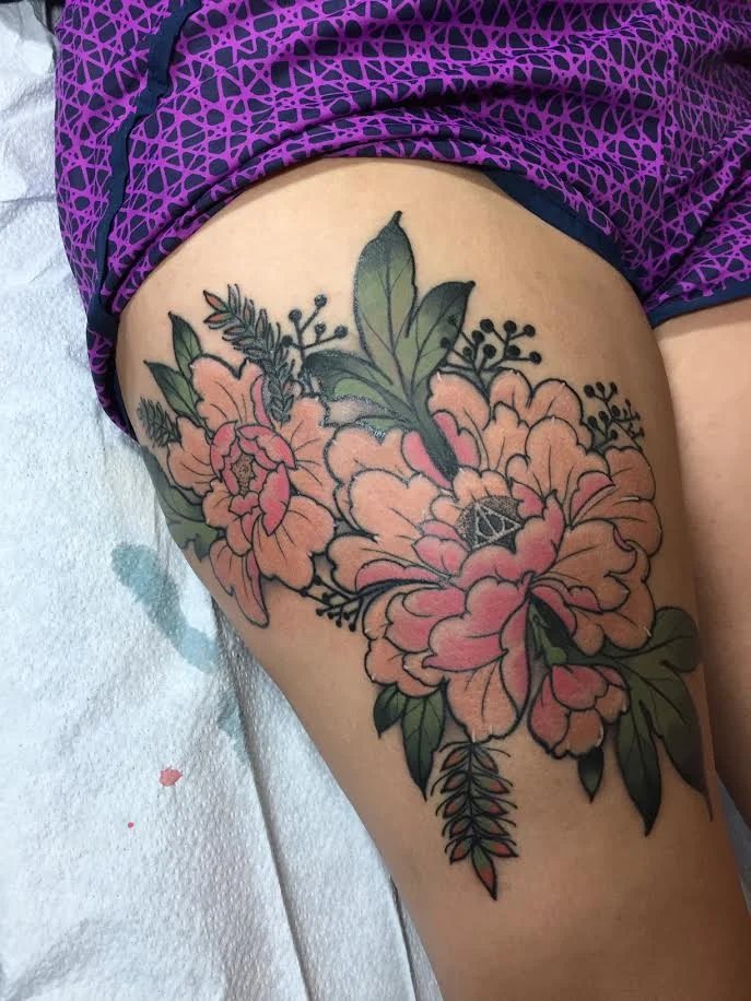 Colour piece by Dwight Bulb