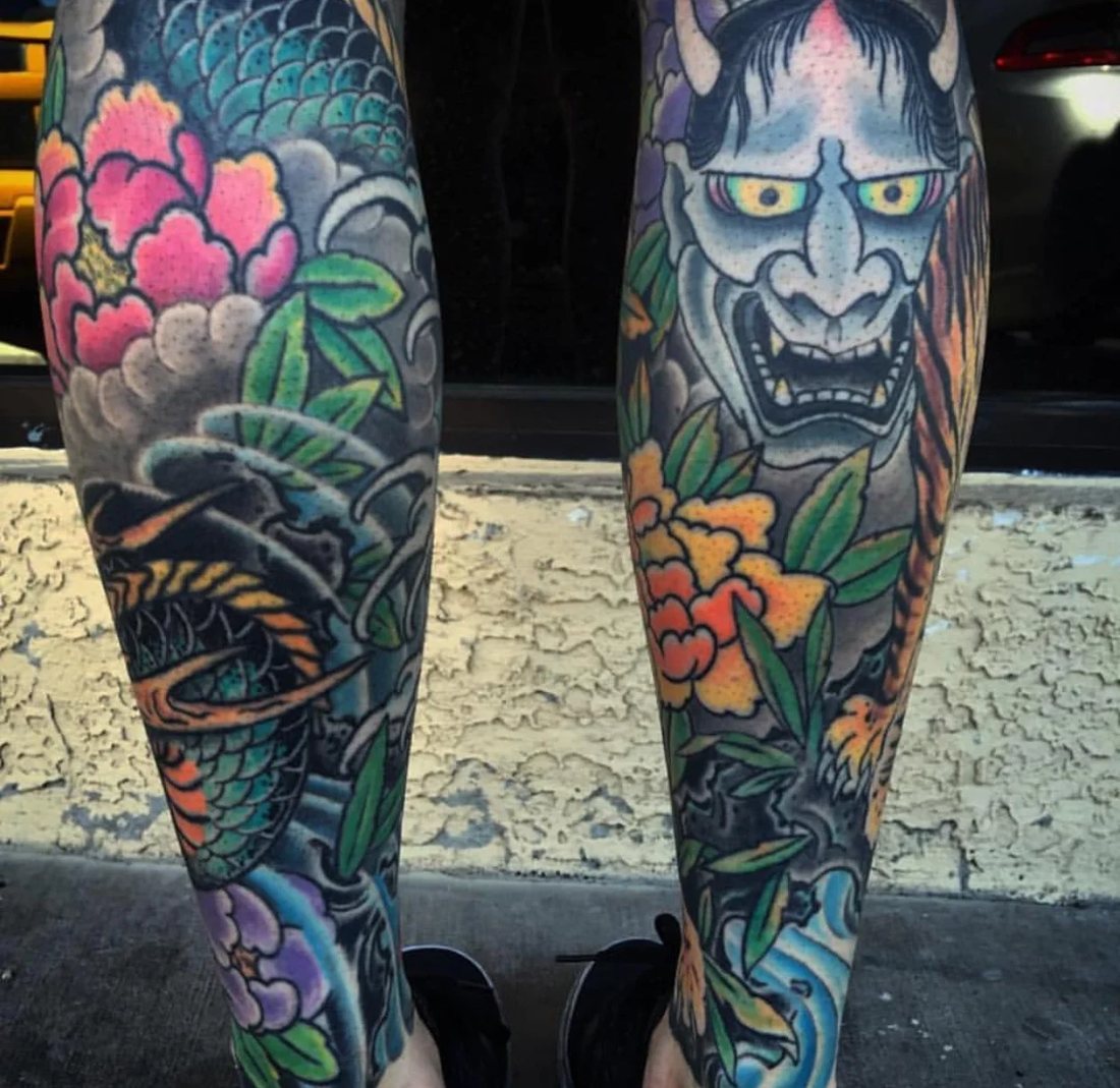 Colour leg pieces by Kent Kelley